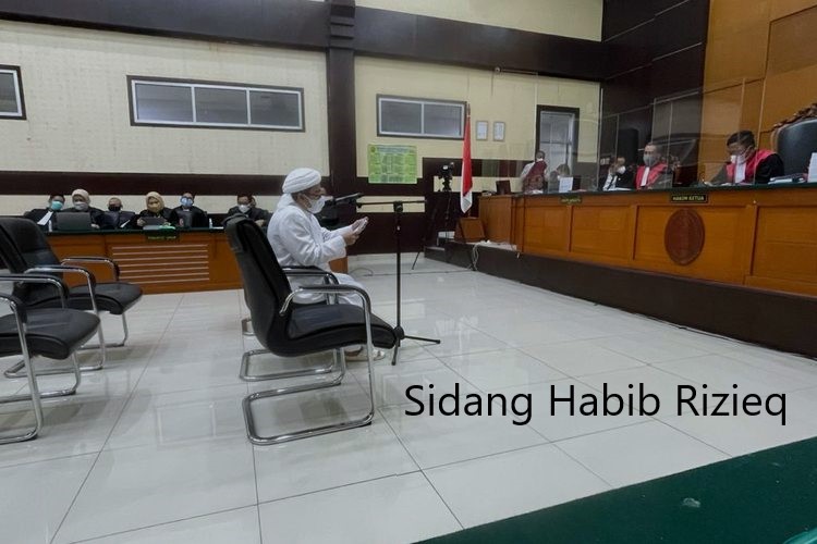 5 Orang Berkeliaran di PN Jaktim Saat Sidang Habib Rizieq Telah Diamankan